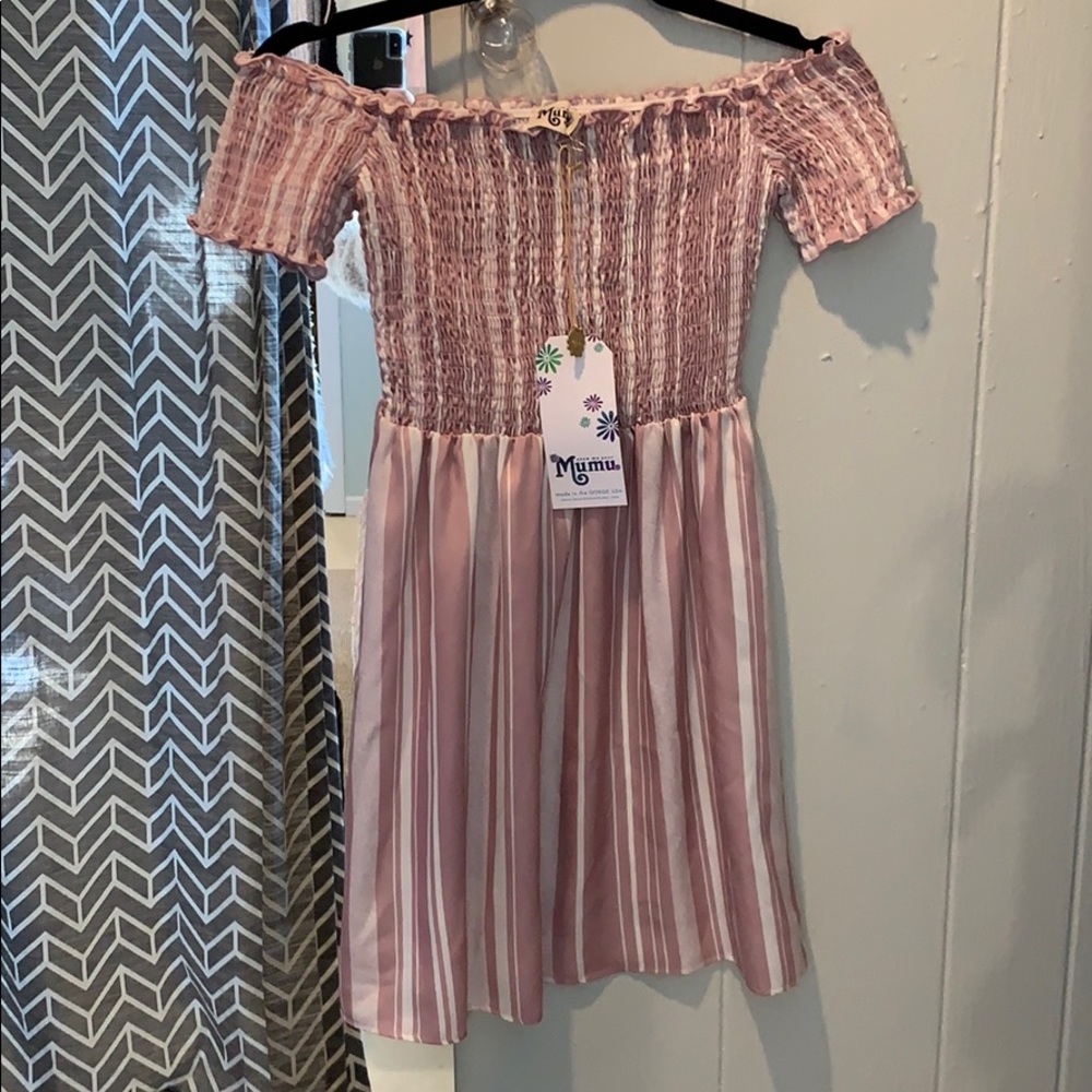 Show Me Your Mumu Dolly smocked dress